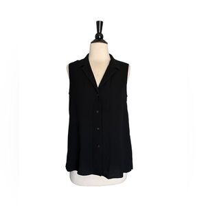 Lafayette 148 New York Silk Sleeveless Top Size‎ Small